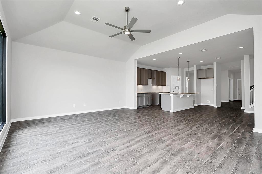 Take another glimpse into the heart of the home with this additional view of the family room—a sprawling space ready to accommodate all your gatherings.