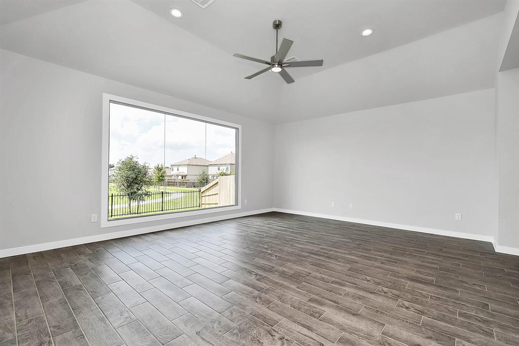 Take another glimpse into the heart of the home with this additional view of the family room—a sprawling space ready to accommodate all your gatherings.