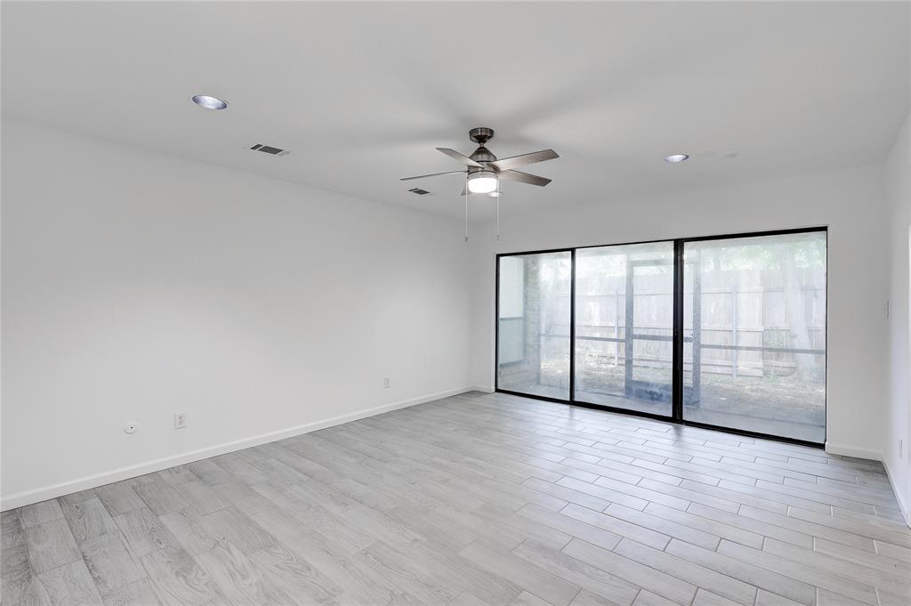 Primary Bedroom with sliding glass doors