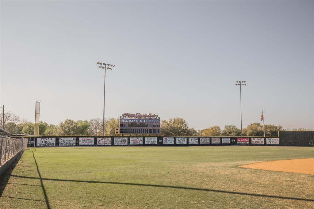 Baseball and softball are BIG in Weimar so get ready to root for the hometeams.