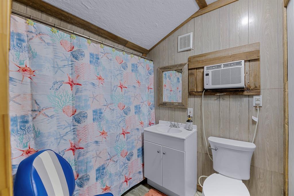 Storage Shelves in Bathroom