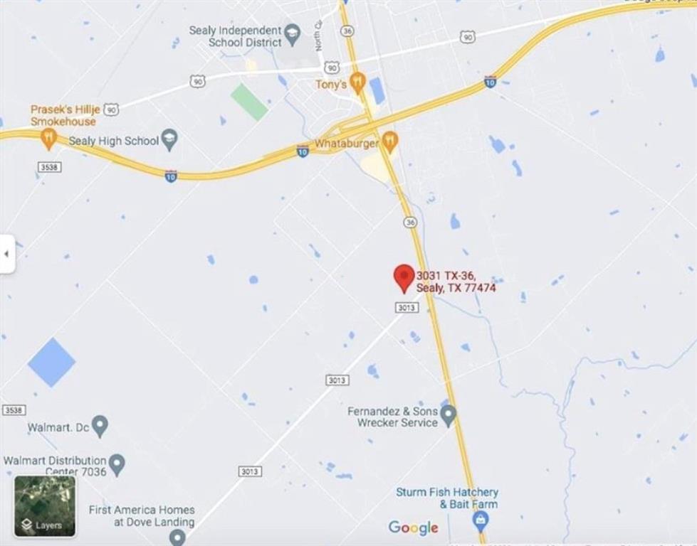 3031 Highway 36, Sealy, TX 77474