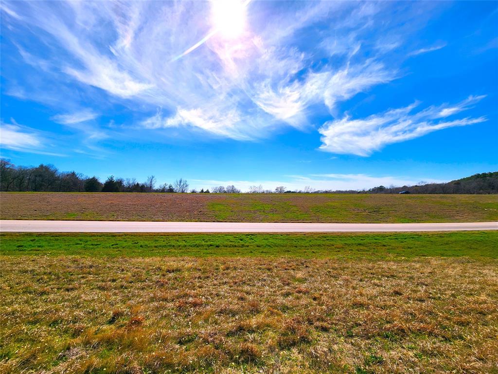 View of Hwy 175 from one side of this 5.6 acres.