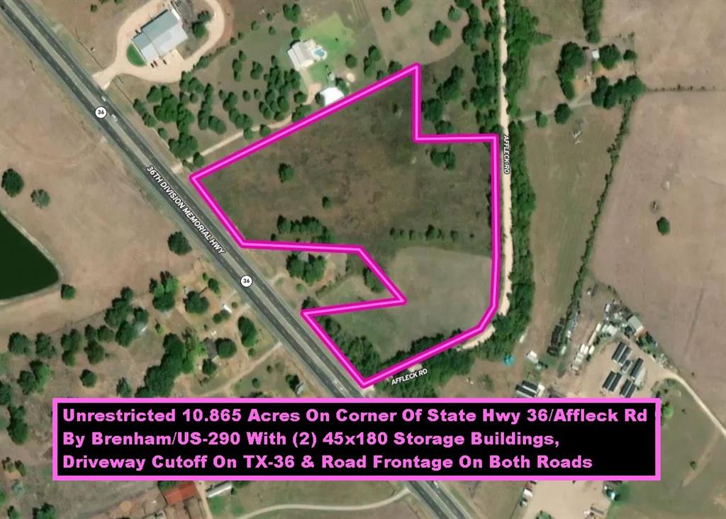 Total of 10.865 Acres Available For Sale