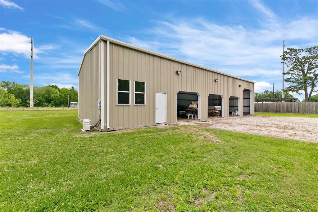 Office & 4 stall garage