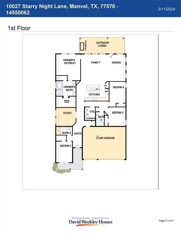 The success of a floorplan is the way you can move through it…You’ll be amazed at how well this home lives…We call it traffic patterns.