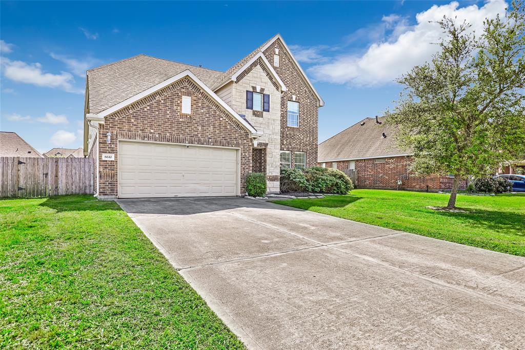 Two Car Garage and Driveway