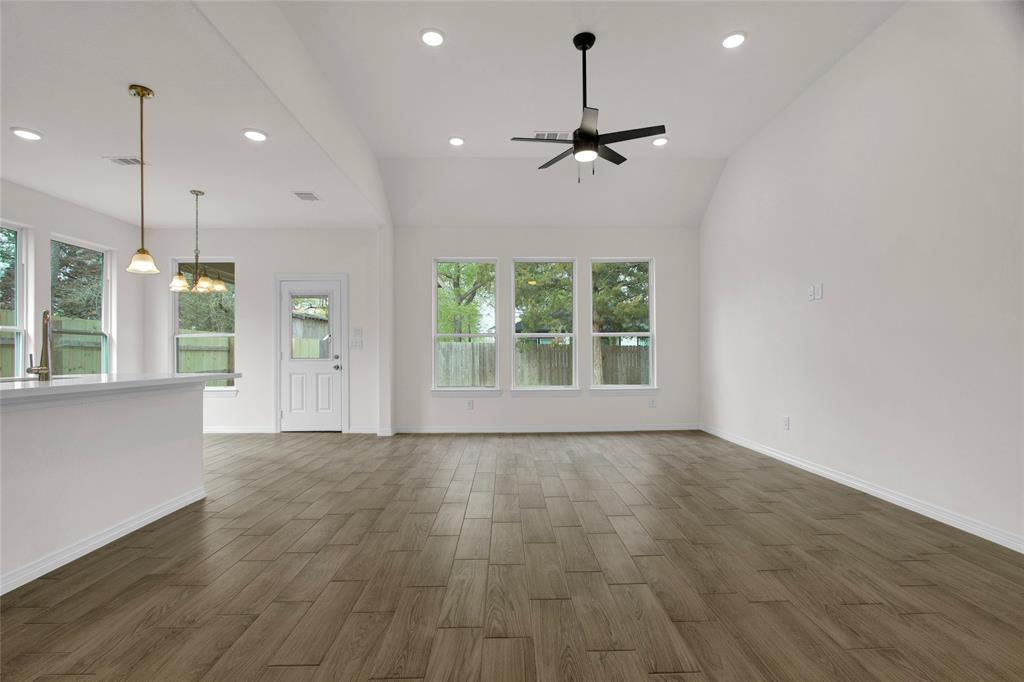 Kitchen and Living Open Concept