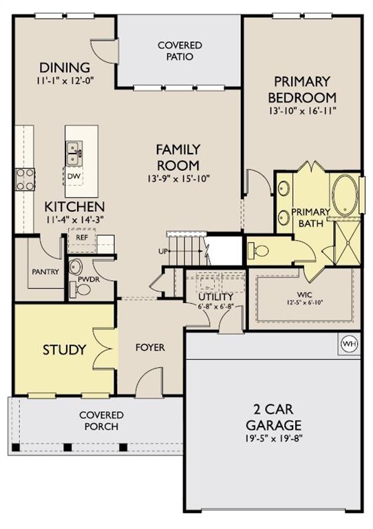 Actual progress of your home.