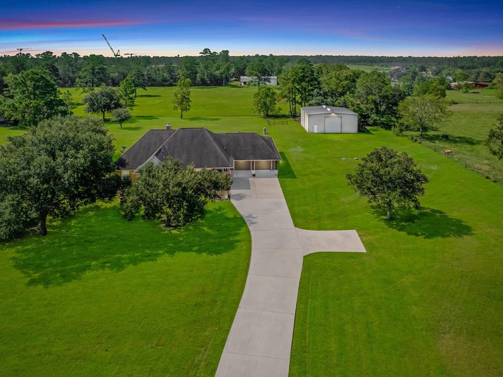 Welcome to one of Crosby’s finest, most private locations, hosting this 3.5 Acre Rural Retreat