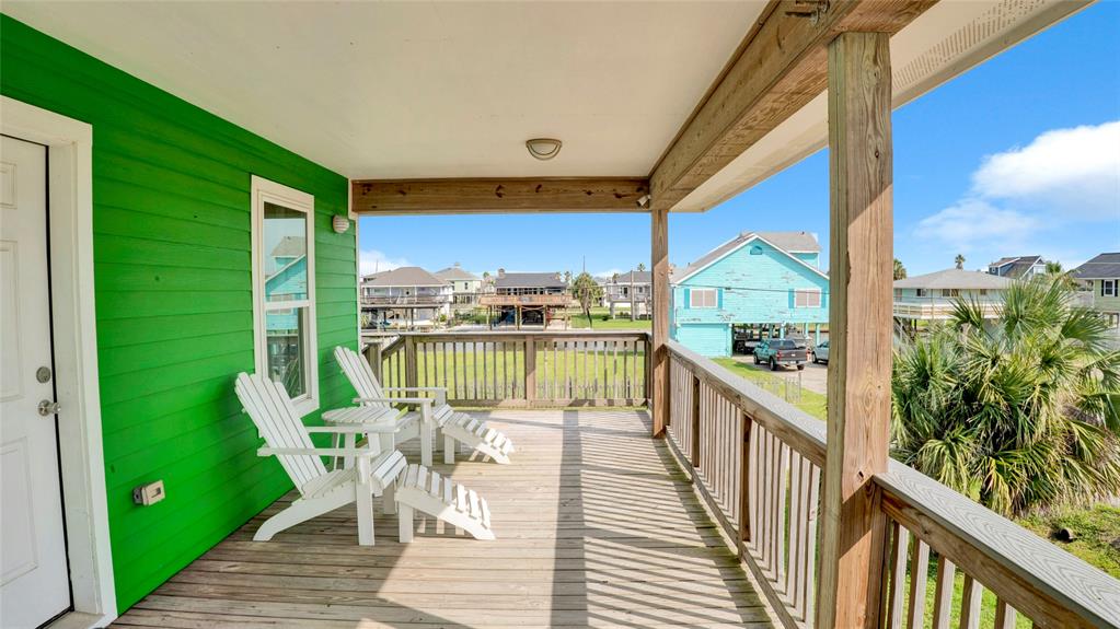 Enjoy the sounds of the waves, and the warm southerly breeze from your covered deck.