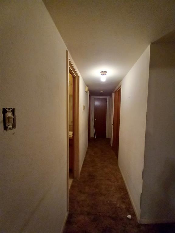 Hallway leading to bedrooms