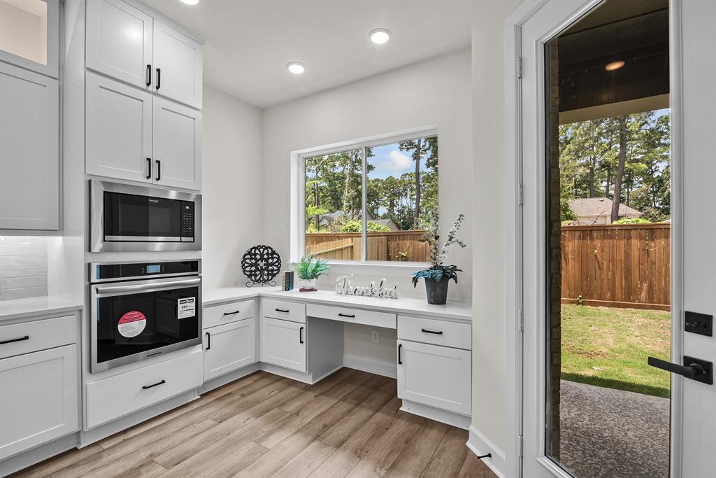 EXAMPLE PHOTO: View of Dining and Kitchen area