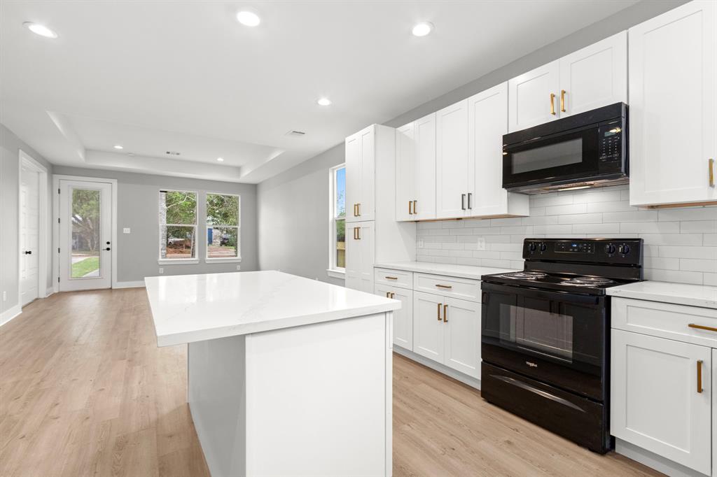 Vinyl plank flooring throughout the home.