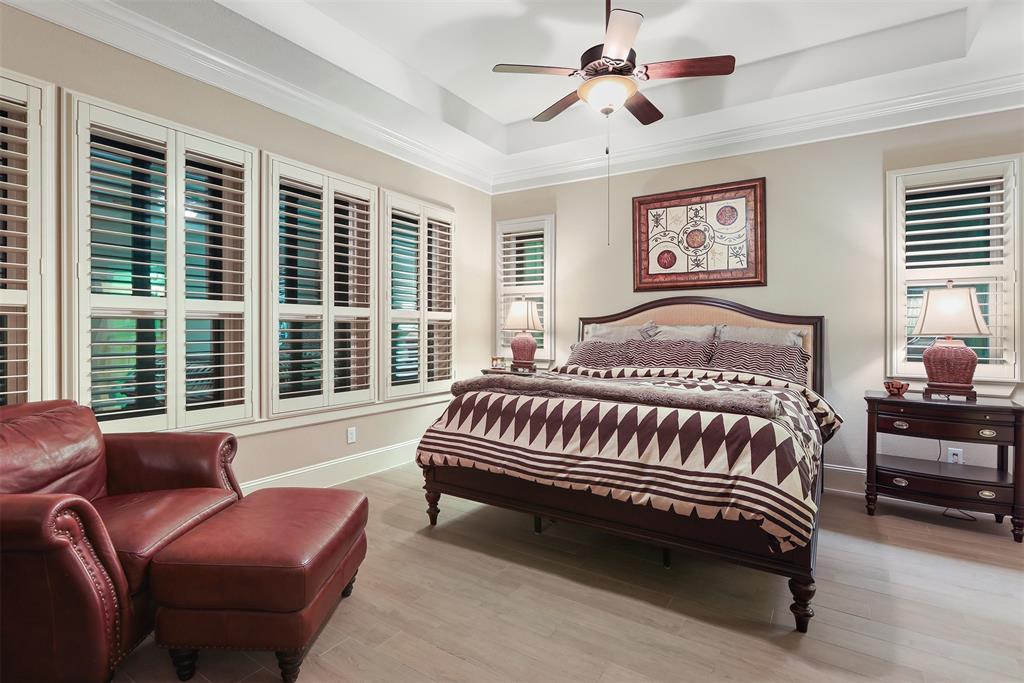 Master Bedroom with water views.