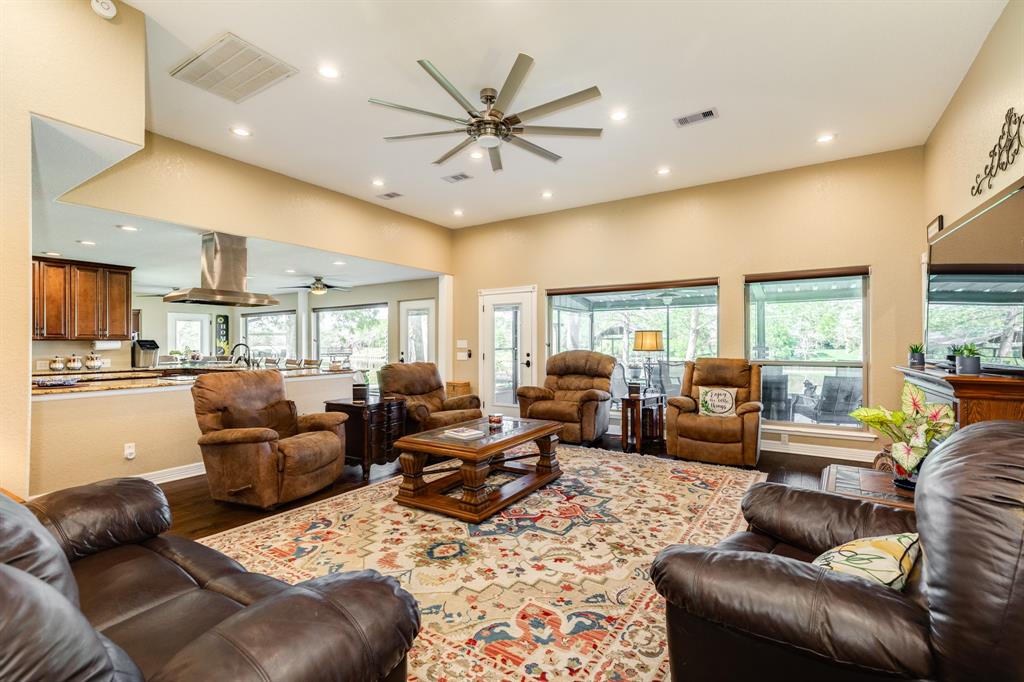 Open Concept Huge Living Room