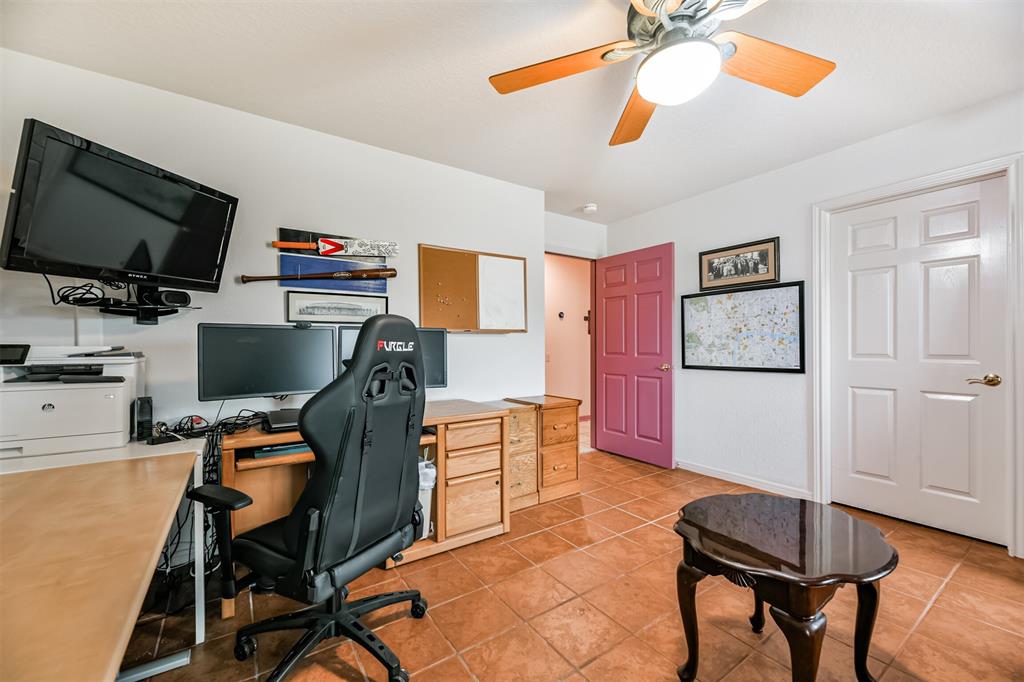 secondary bedroom with large walk closet