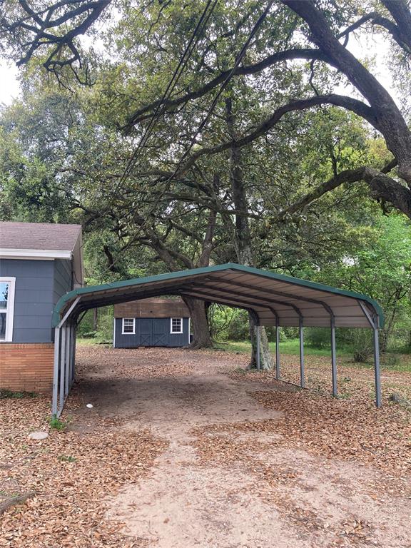 Oversized carport can fit multiple cars or use for having friends and family over!