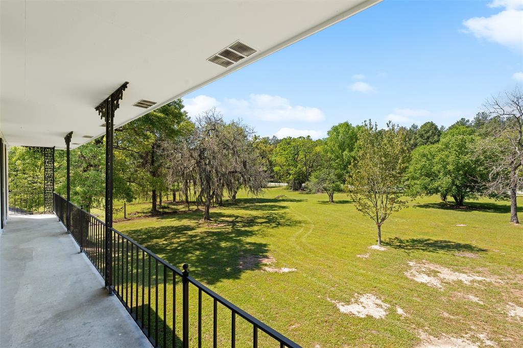 Upstairs Balcony View