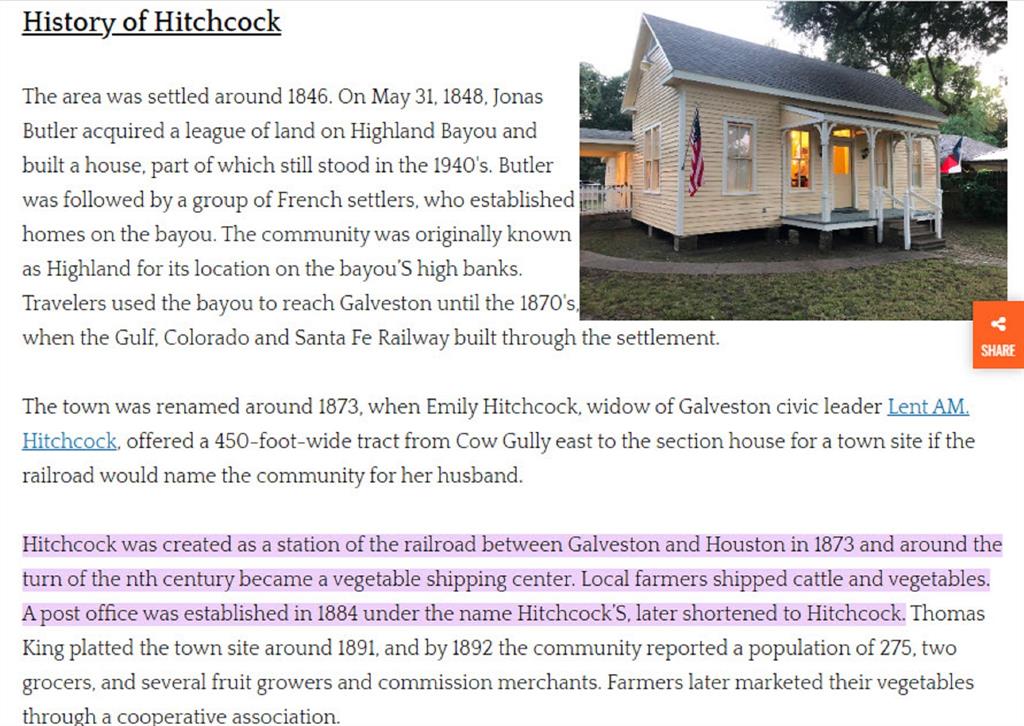 History of Hitchcock