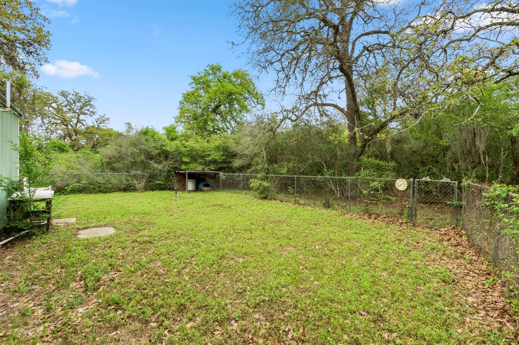 Enclosed Backyard