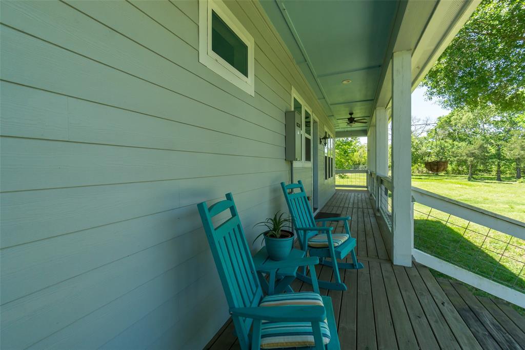 Wrap around covered porch