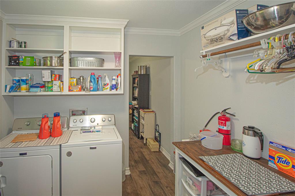 UTILITY ROOM LEADS TO BONUS ROOM AND BACK DOOR