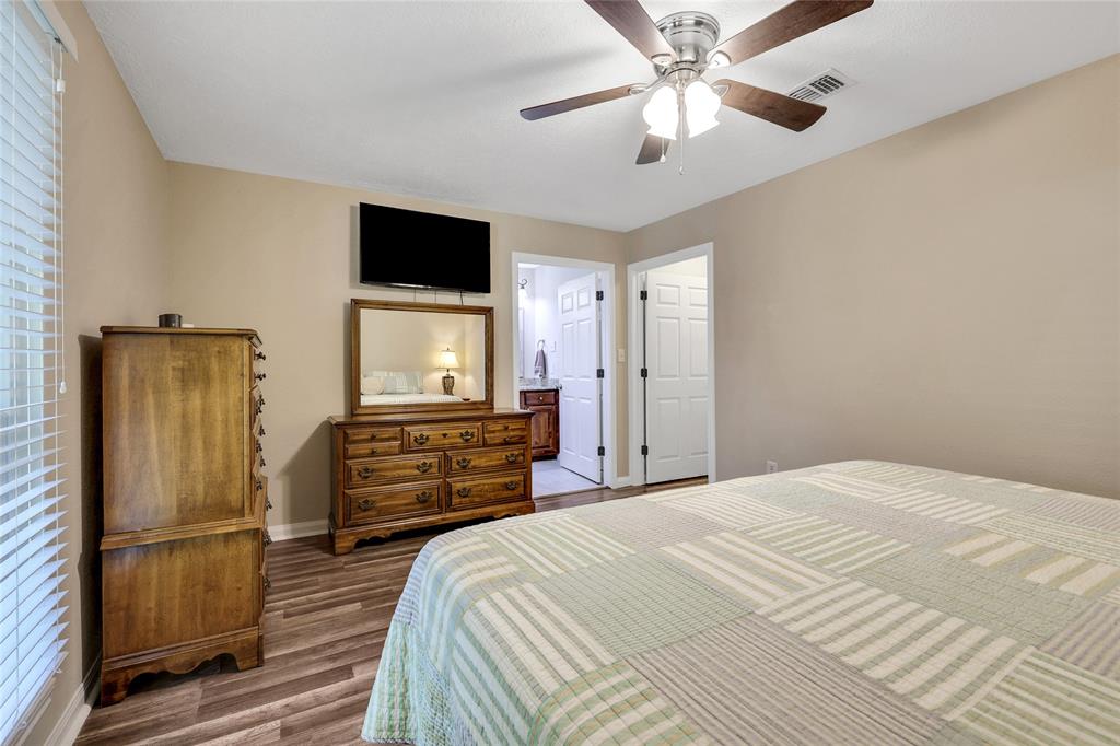 Primary bedroom with ensuite bath