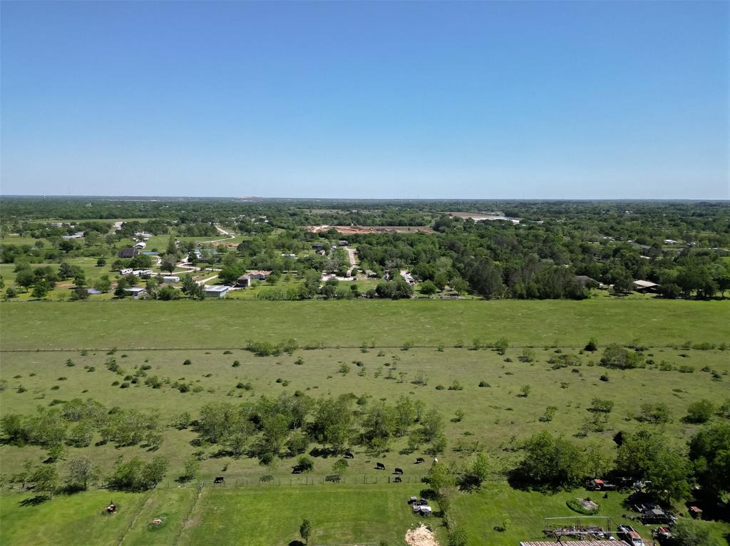 past the property line is a large greenbelt