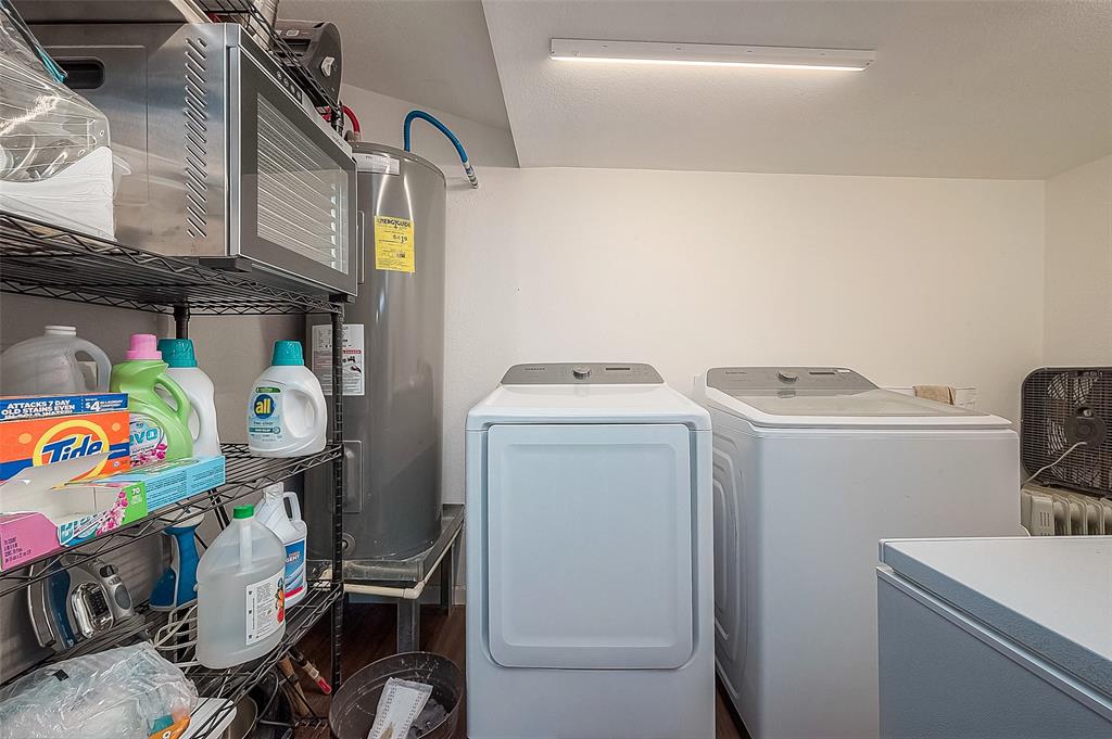 expanded utility room, in-house , accessible from the den