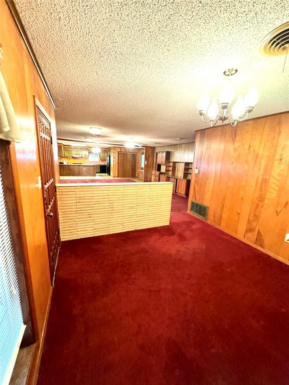 A view from the partitioned portion of the Living/Dining Room area that was once used as Formal Dining