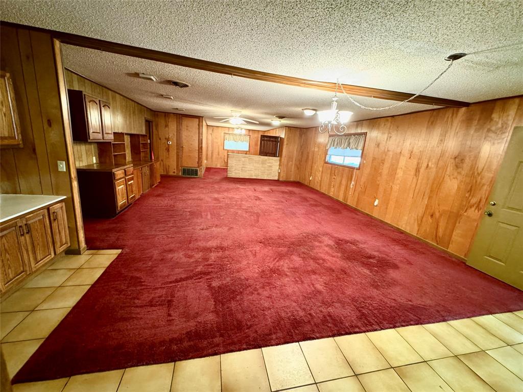 View of Living/Dining Room from the Kitchen