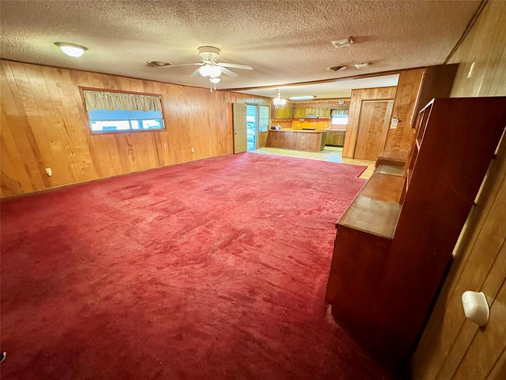 Living/Dining Room Looking from the entrance to the hallway