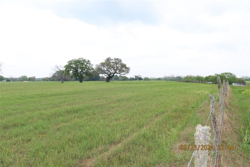 Great property just north of Columbus off FM 109 with hay production and many live oaks trees surrounding the area.  Property on 17.0 acres is out of 53.53 acres and is being subdivided into smaller and larger tracts.  This 17 acres has an entrance off FM 109 and has many areas for a homesite amonst the live oaks.  Property is under Ag. Exemption and property is leased with local farmer for the hay production.  Great location for a family and schools, hospitals and local businesses close by.

Come see this nice property in Colorado County in Columbus Texas.