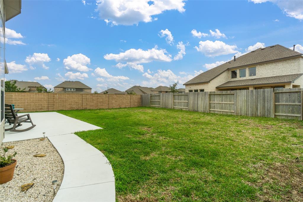 Back yard space