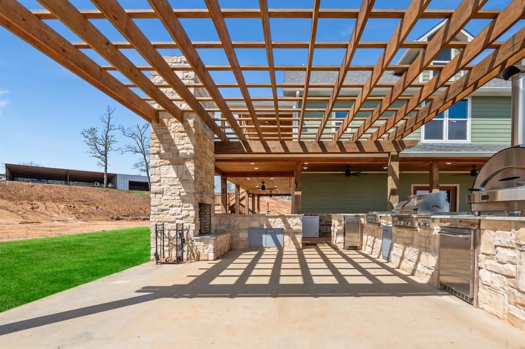 Outdoor Kitchen*Grass virtually enhanced*