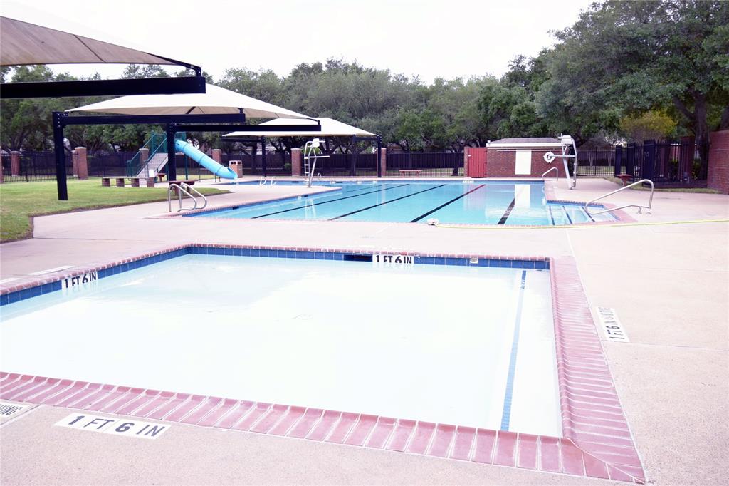 Subdivision Pool with Separate Adult and Children Pools with Slide.