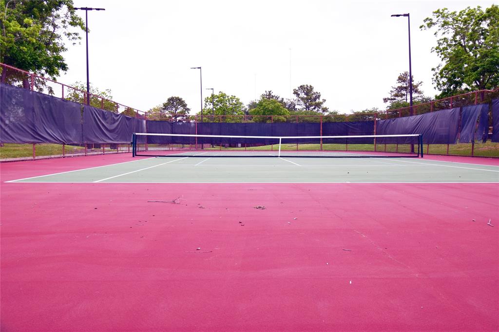 Subdivision has 4 Full-Sized Tennis Court