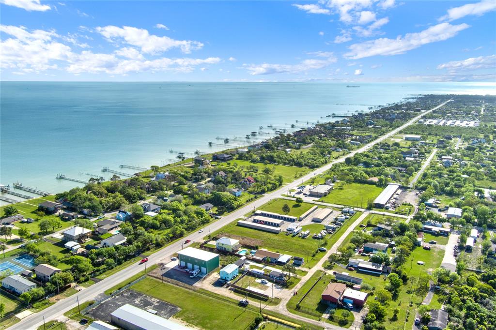 Aerial Property and Galveston Bay