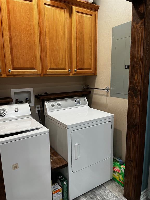 The laundry room.