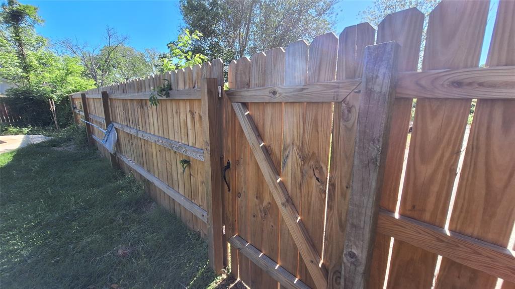 2023 partial fence replacement