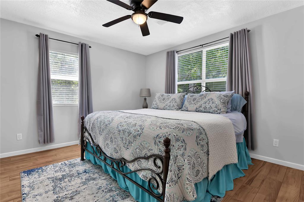 Laundry room with ample storage space.