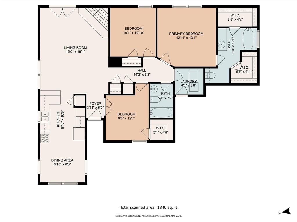 Floorplan (disregard total sqftg-approx)