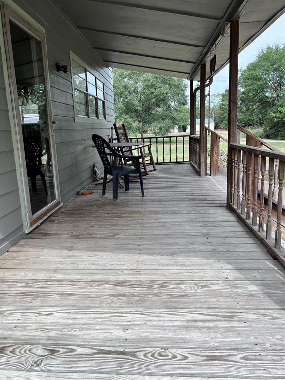 FRONT PORCH FROM THE OTHER SIDE