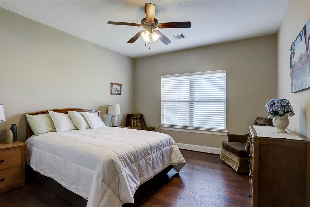 Spacious Bedroom #2 on the split floorplan.