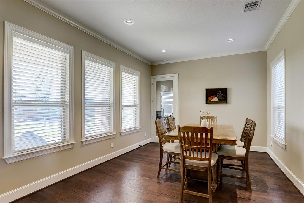 Separate Dining area off the kitchen.