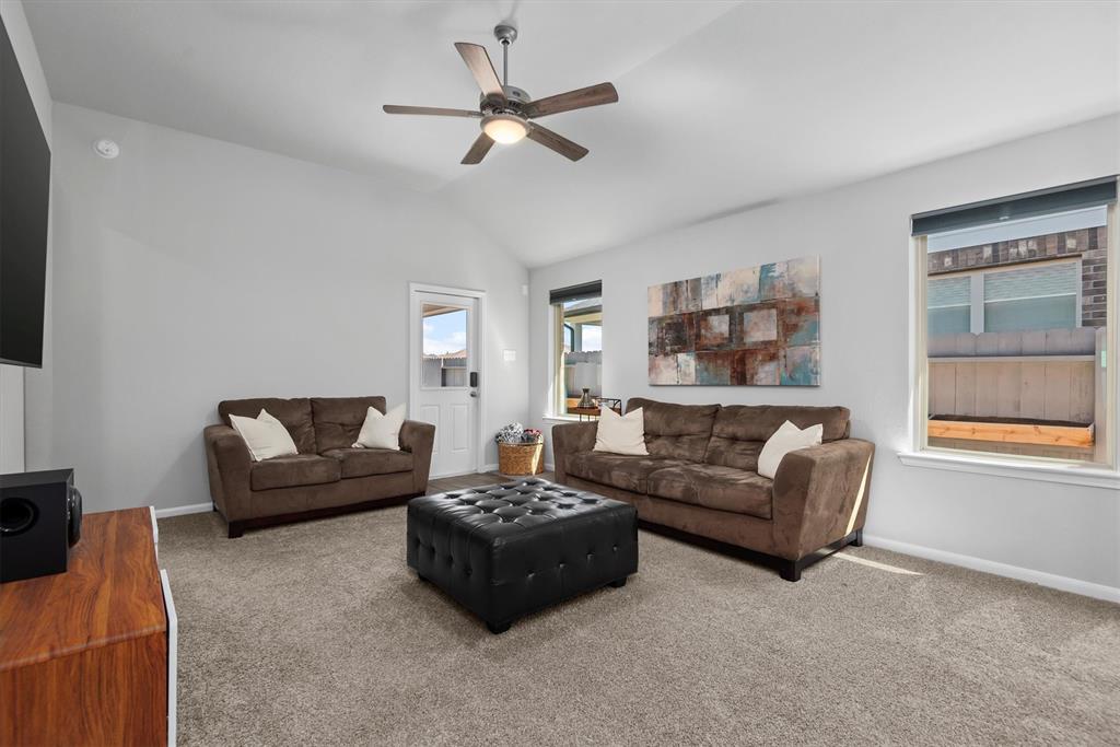 Another View of the Living Area from the Middle Hallway.