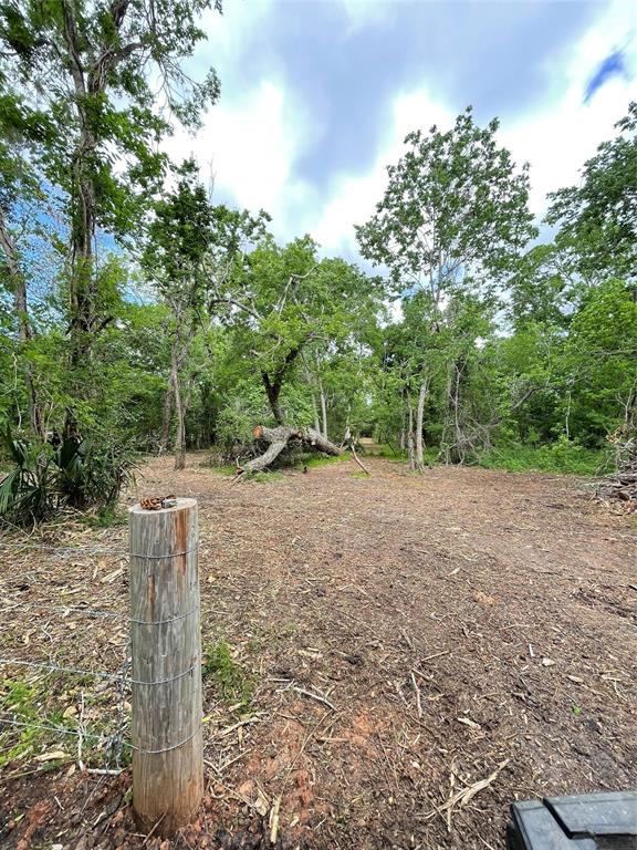 Gate that enters the 25 acre block shape tract