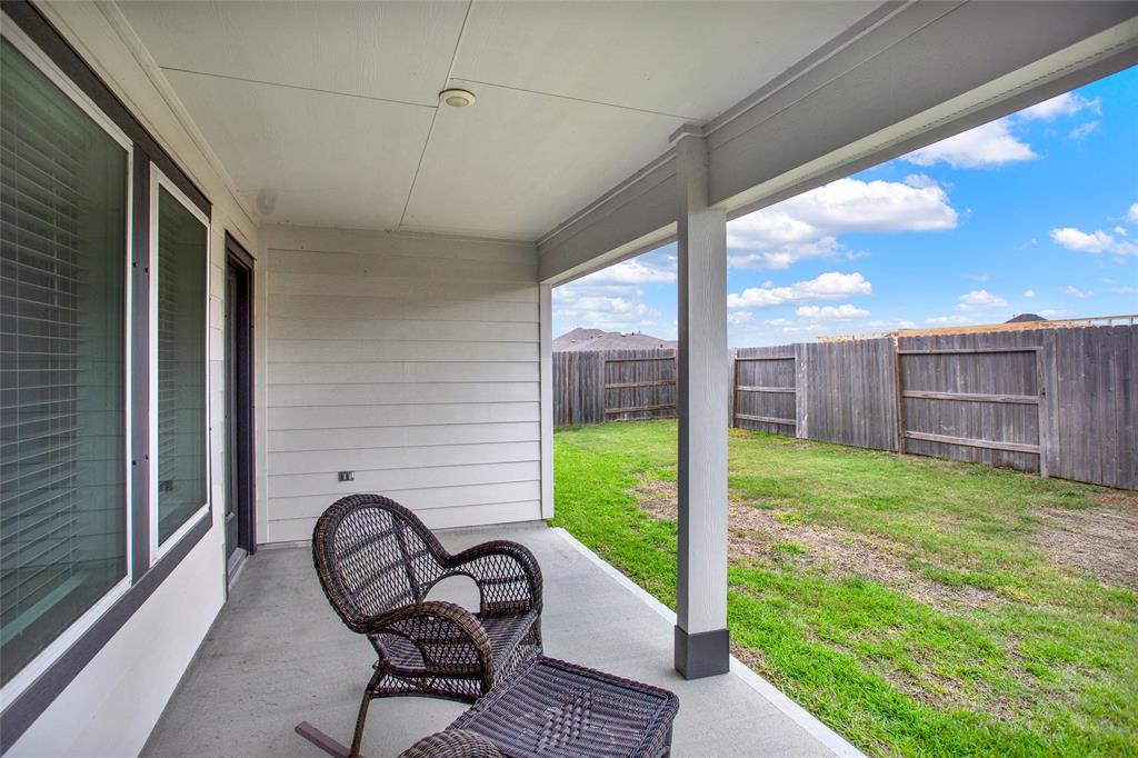 Covered Patio and Sprinkler System.