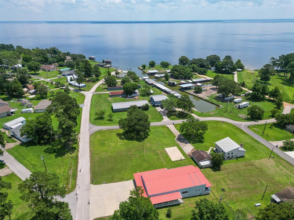 Ariel View to Lake Livingston from Subject Property